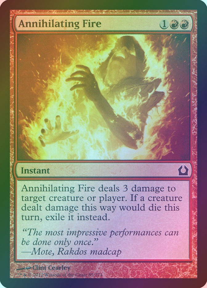 Annihilating Fire (RTR) (85) / Foil