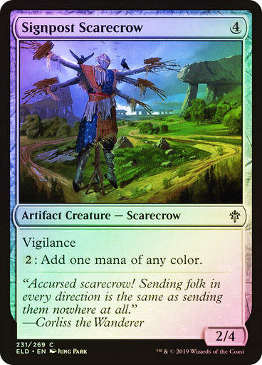 Signpost Scarecrow (ELD) (231) / Foil