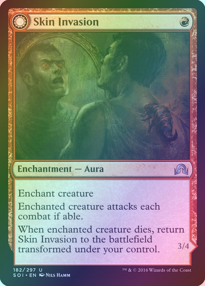Skin Invasion // Skin Shedder (SOI) (182) / Foil — cara 1 de 2