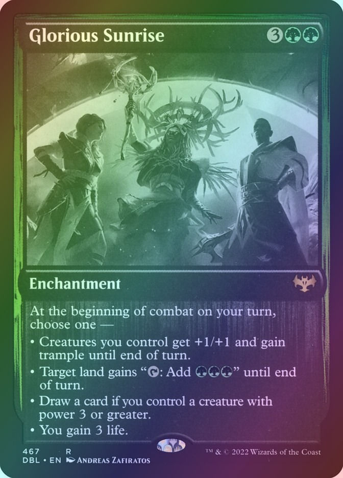 Glorious Sunrise (DBL) (467) / Foil