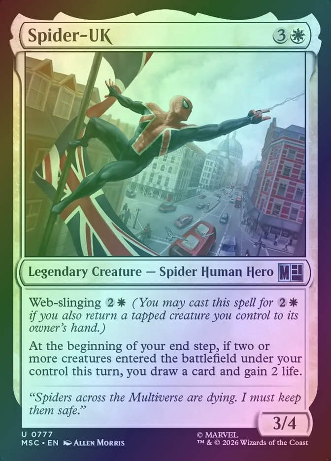 Spider-UK (MSC) (777) / Foil