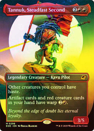 Tannuk, Steadfast Second (EOE) (296) / Borderless / Foil