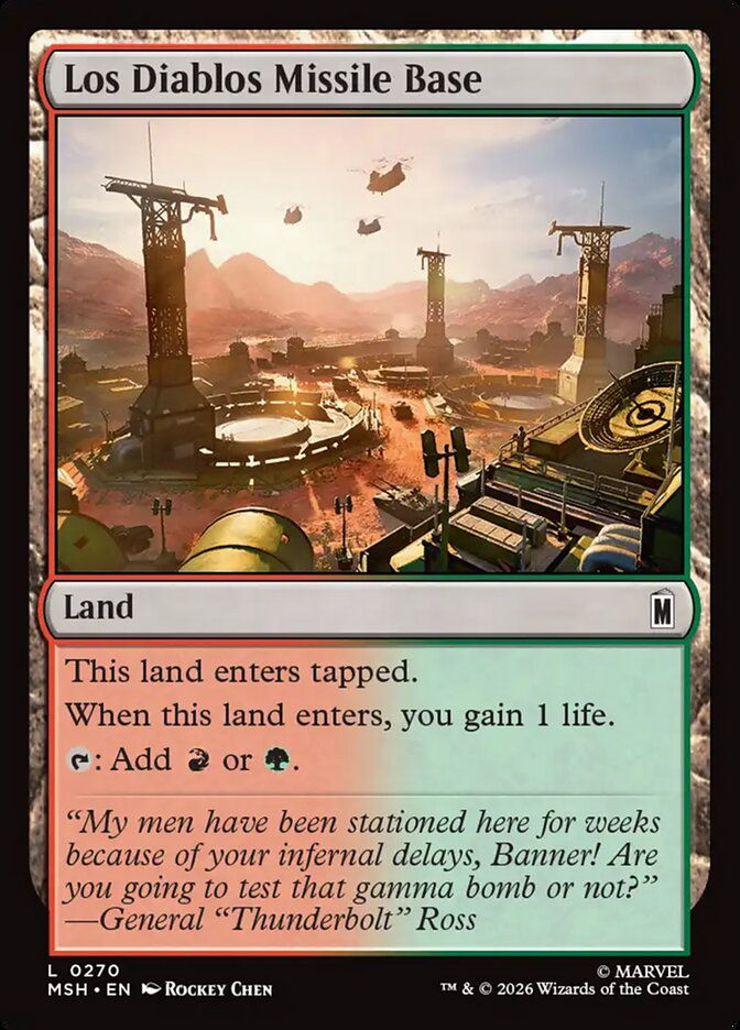 Los Diablos Missile Base (MSH) (270)