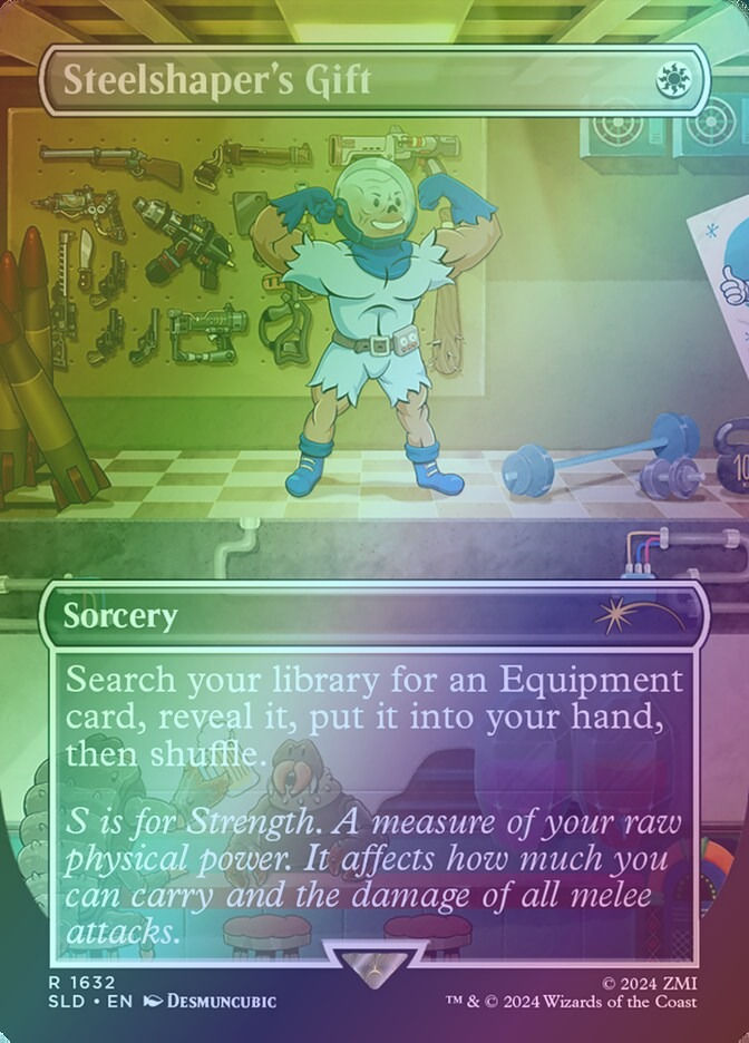 Steelshaper's Gift (SLD) (1632★) / Borderless / Rainbow Foil