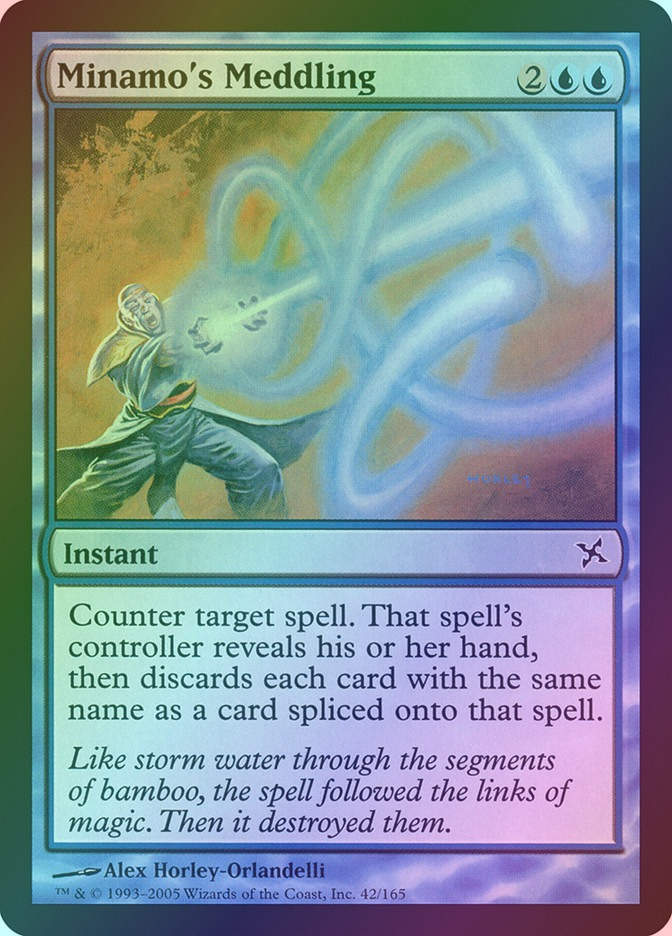 Minamo's Meddling (BOK) (42) / Foil