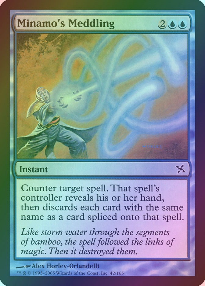 Minamo's Meddling (BOK) (42) / Foil