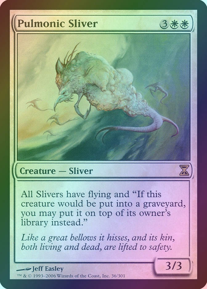 Pulmonic Sliver (TSP) (36) / Foil