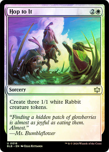 Hop to It (blb) (16) / Foil