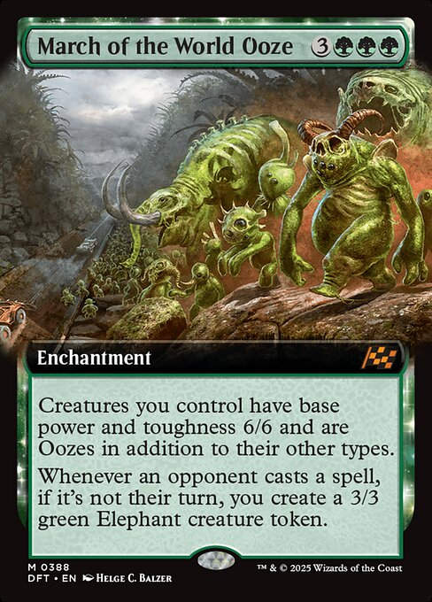 March of the World Ooze (DFT) (388) / Extended Art