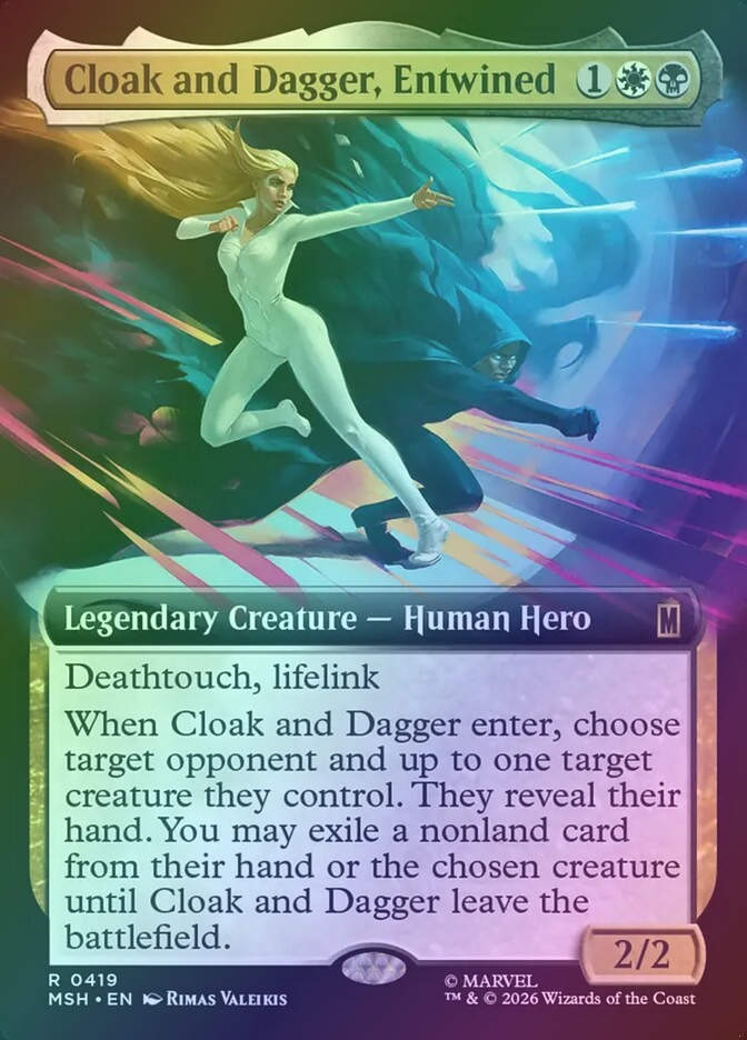 Cloak and Dagger, Entwined (MSH) (419) / Extended Art / Foil