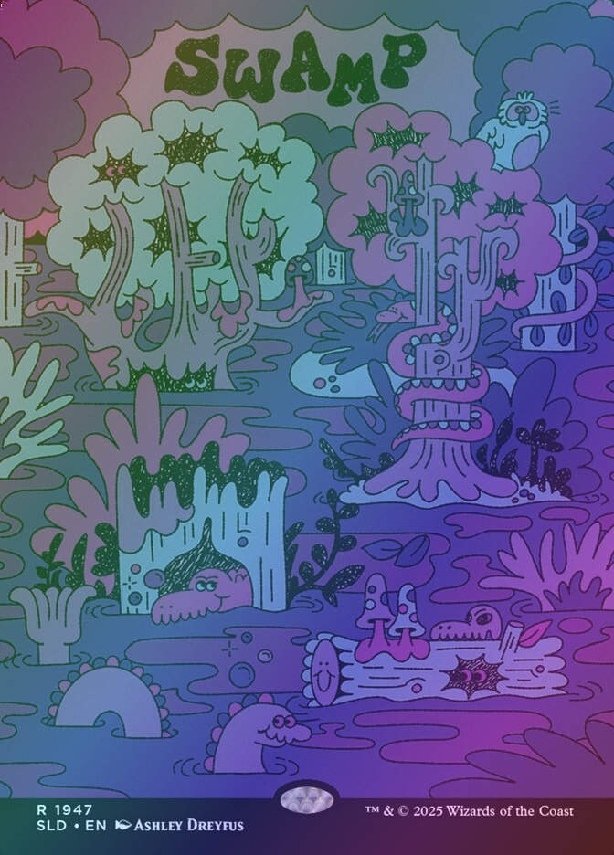 Swamp (SLD) (1947) / Borderless / Foil
