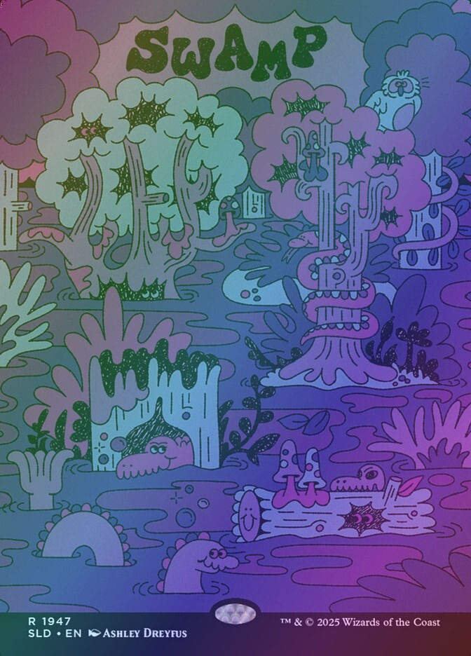 Swamp (SLD) (1947) / Borderless / Foil