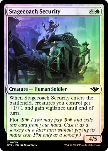 Stagecoach Security (otj) (30) / Foil