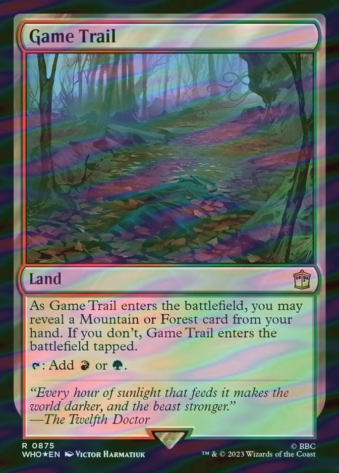 Game Trail (WHO) (875) / Surge Foil