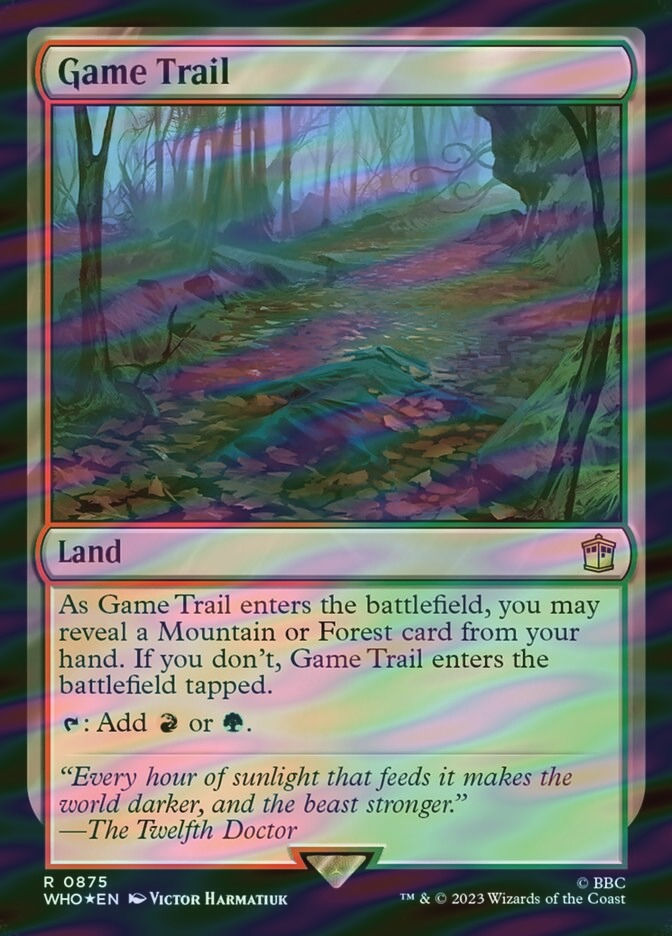 Game Trail (WHO) (875) / Surge Foil