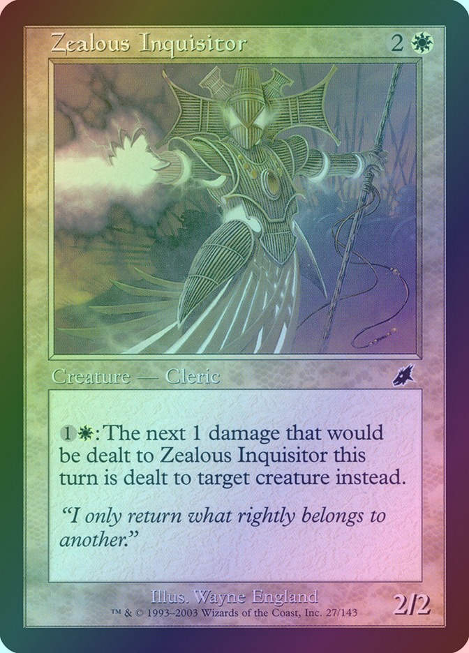 Zealous Inquisitor (SCG) (27) / Foil