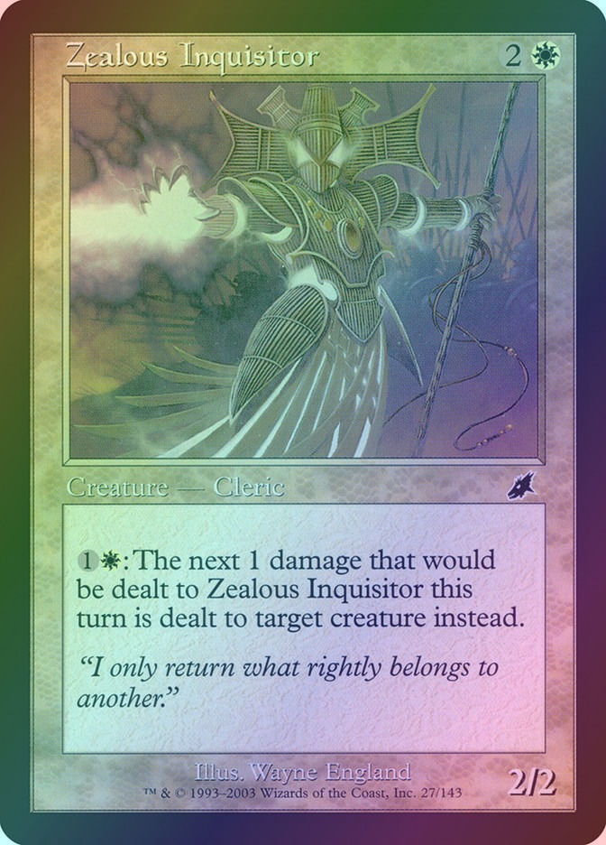 Zealous Inquisitor (SCG) (27) / Foil