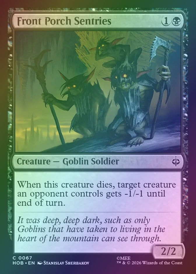 Front Porch Sentries (HOB) (67) / Foil