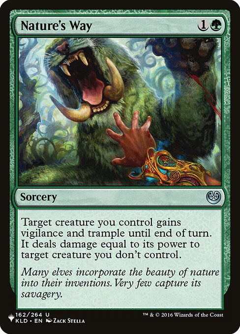 Nature's Way (PLST) (KLD-162)