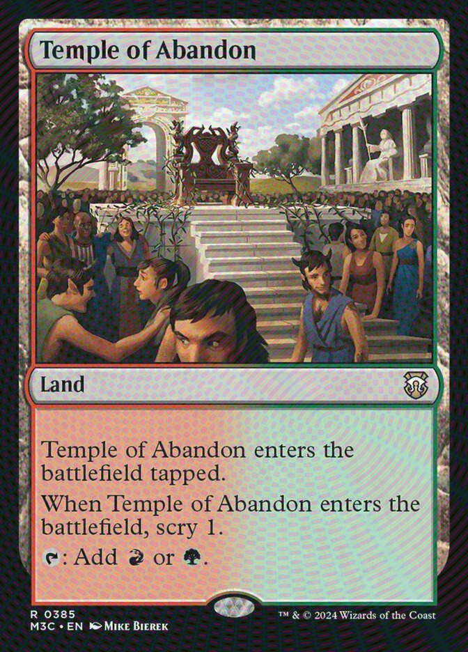 Temple of Abandon (M3C) (385) / Ripple Foil