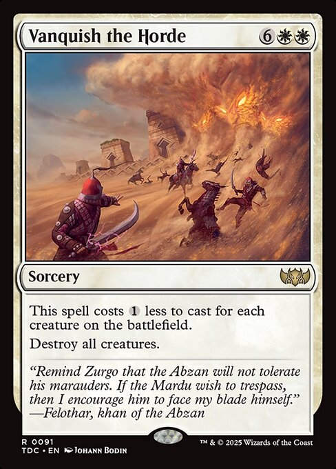 Vanquish the Horde (TDC) (91)