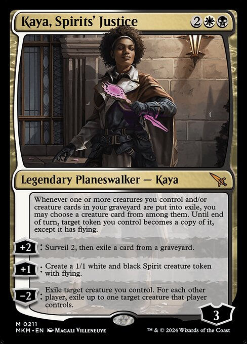 Kaya, Spirits' Justice (mkm) (211)