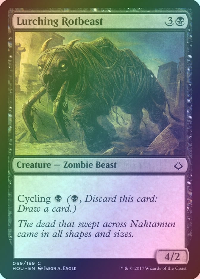 Lurching Rotbeast (HOU) (69) / Foil