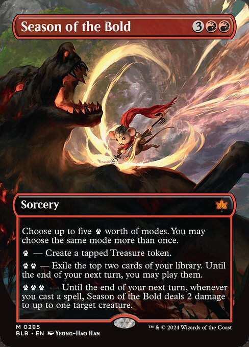 Season of the Bold (blb) (285) / Borderless