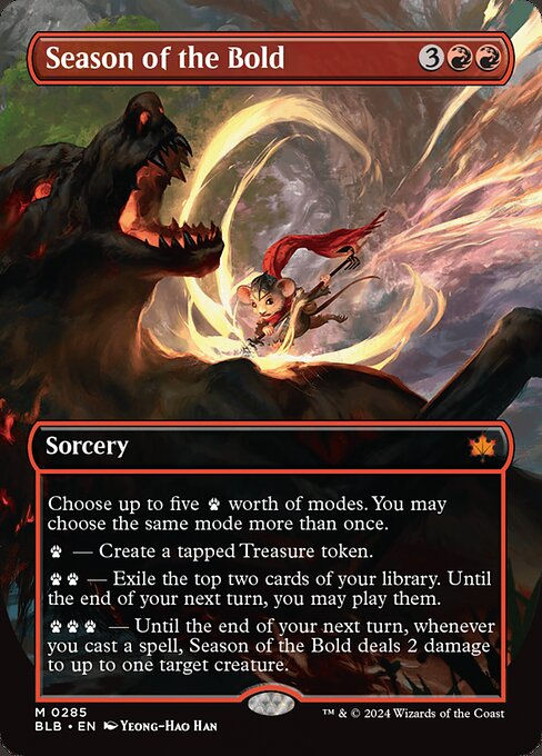 Season of the Bold (blb) (285) / Borderless
