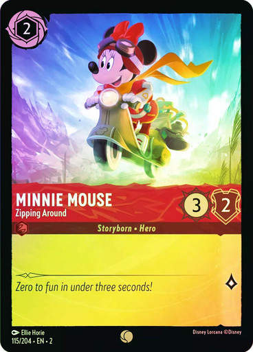 Minnie Mouse - Zipping Around (LOR_ROF) / Foil