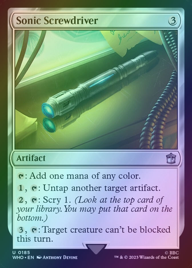 Sonic Screwdriver (WHO) (185) / Foil