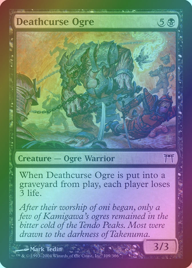 Deathcurse Ogre (CHK) (109) / Foil