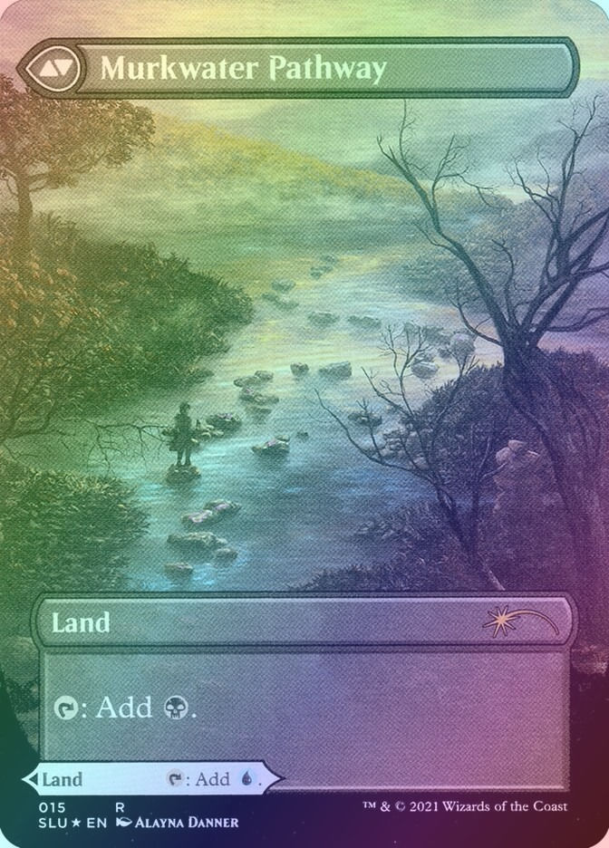 Clearwater Pathway // Murkwater Pathway (SLU) (15) / Borderless / Foil — cara 2 de 2