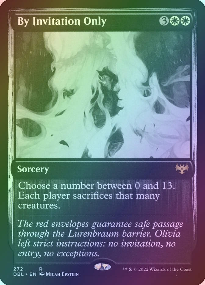 By Invitation Only (DBL) (272) / Foil