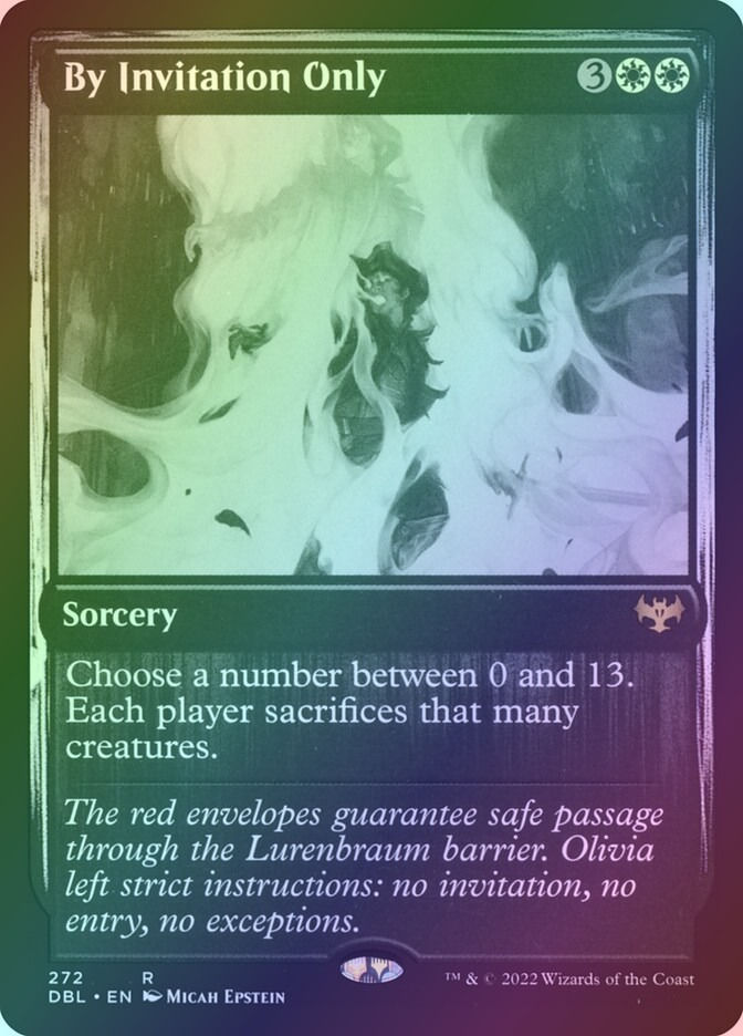 By Invitation Only (DBL) (272) / Foil