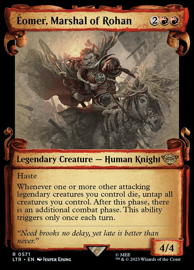 Éomer, Marshal of Rohan (LTR) (571) / Showcase