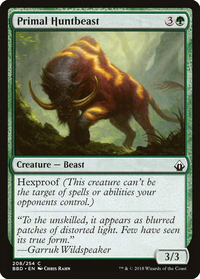 Primal Huntbeast (BBD) (208) / Foil