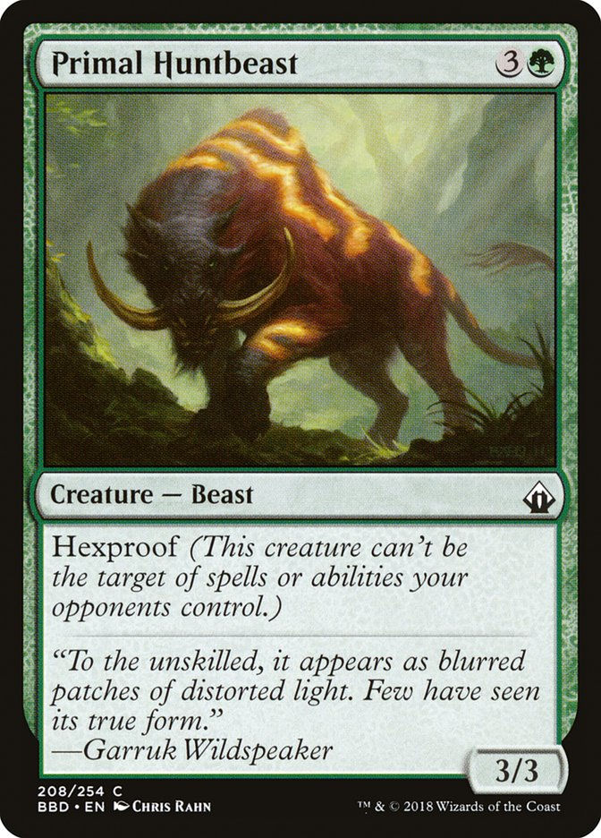 Primal Huntbeast (BBD) (208) / Foil