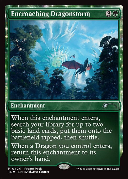 Encroaching Dragonstorm (TDM) (424) / Promo Pack