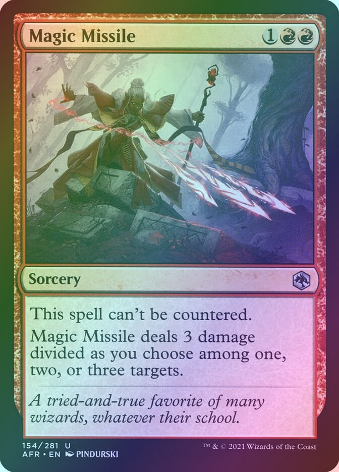 Magic Missile (AFR) (154) / Foil
