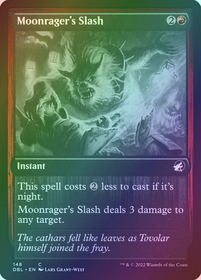 Moonrager's Slash (DBL) (148) / Foil