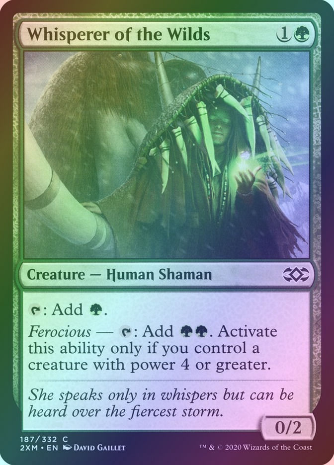 Whisperer of the Wilds (2XM) (187) / Foil
