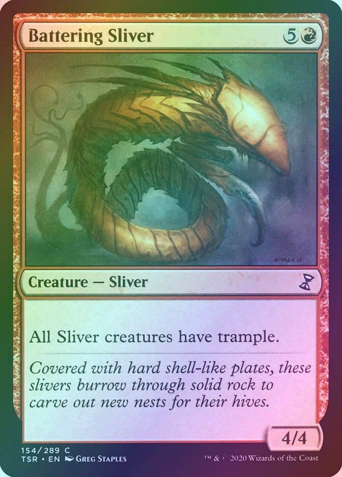 Battering Sliver (TSR) (154) / Foil