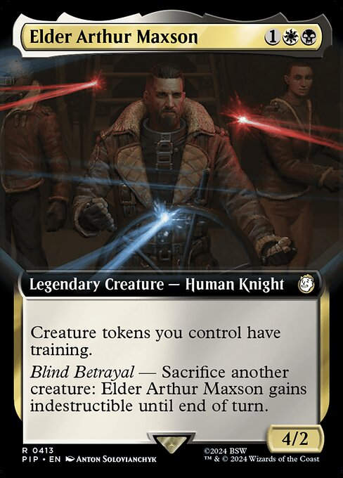 Elder Arthur Maxson (pip) (413) / Extended Art