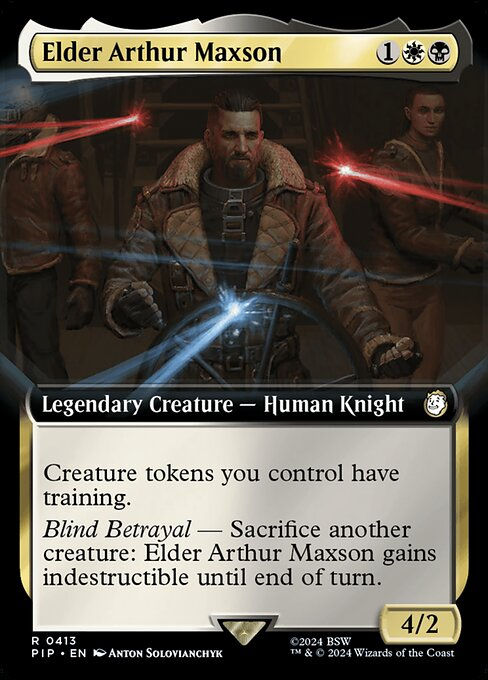 Elder Arthur Maxson (pip) (413) / Extended Art