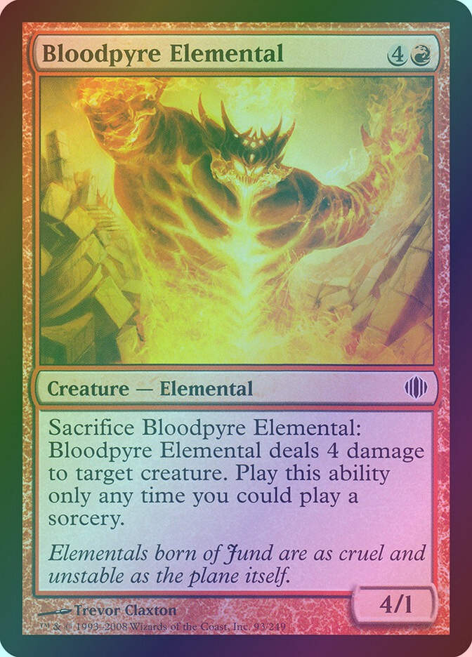 Bloodpyre Elemental (ALA) (93) / Foil