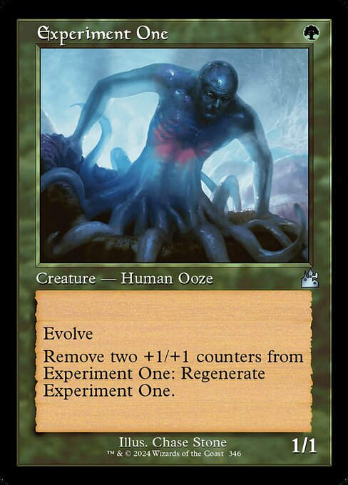 Experiment One (rvr) (346) / Retro