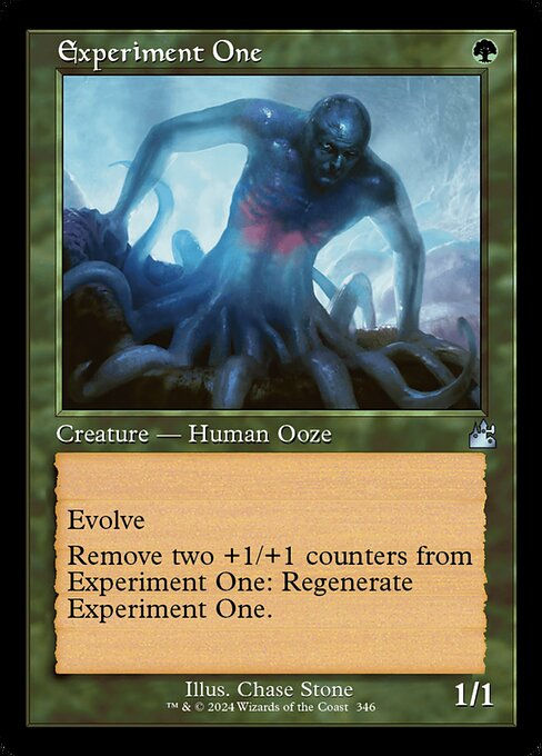 Experiment One (rvr) (346) / Retro