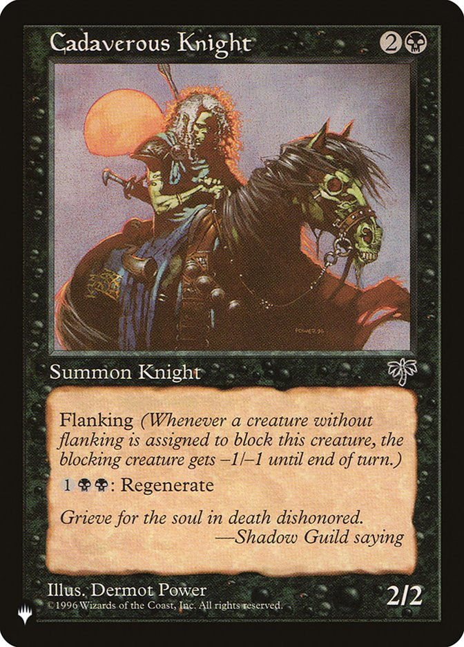 Cadaverous Knight (The List)