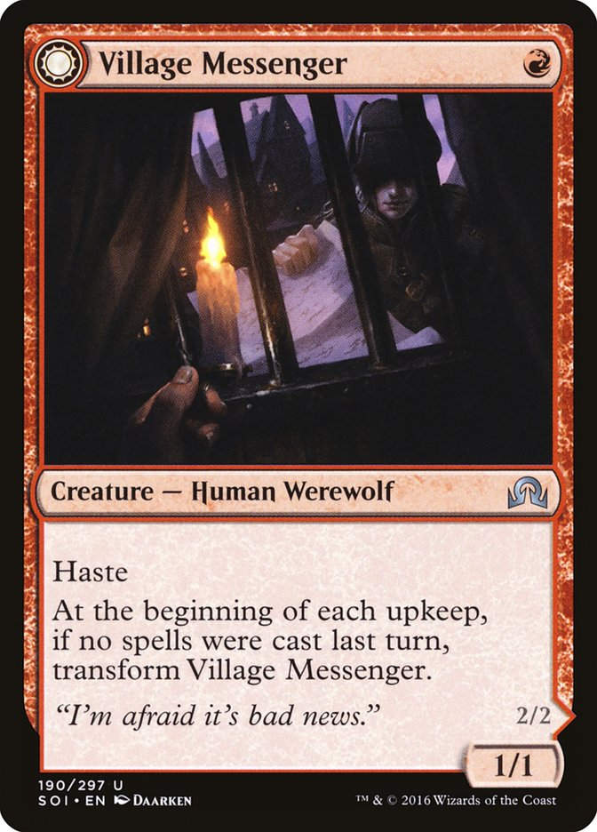 Village Messenger // Moonrise Intruder (SOI) (190)